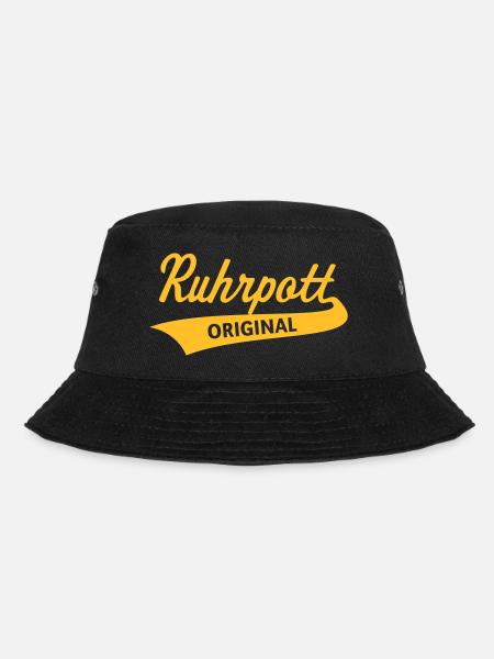 Ruhrpott – Original (Ruhrgebiet / Kohlenpott / 1C) - Bucket Hat - Schwarz