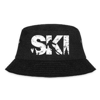 Ski - Bucket Hat - Schwarz - Vorne - Lela (165cm)