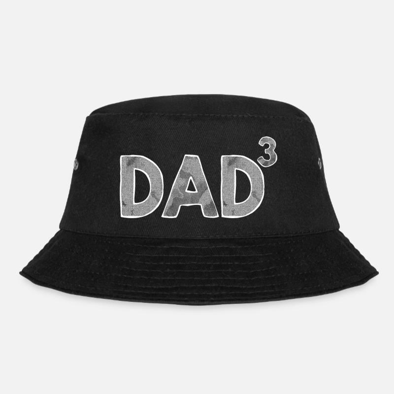 dad 3 - Bucket Hat - black