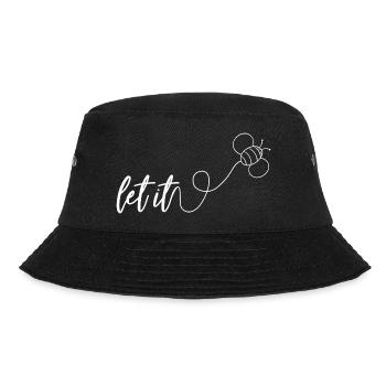 let it bee unworld funny pun song title - Bucket Hat - black - Front - Lela (165cm)