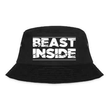 gym skull eat clean train dirty do you even lift - Bucket Hat - Schwarz - Vorne - Lela (165cm)