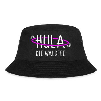 Hula die Waldfee - Für Coole Hula Girls - Bucket Hat - Schwarz - Vorne - Lela (165cm)