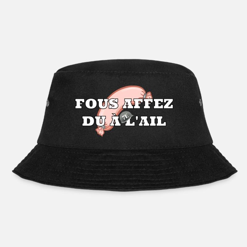 Fous affez du à l’ail - Bob - noir