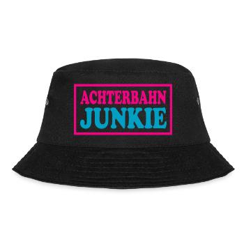 Rollercoaster Achterbahn - Bucket Hat - Schwarz - Vorne - Lela (165cm)