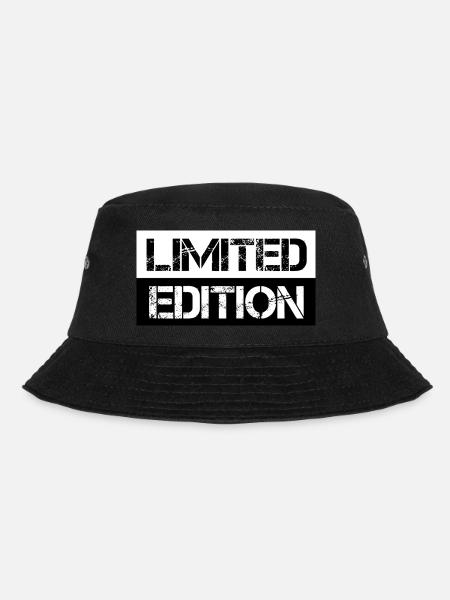 Limited Edition Motif - Bucket Hat - black
