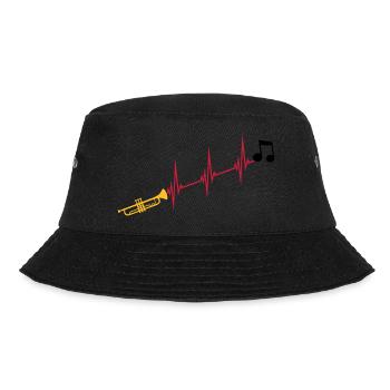 Note de musique trompette heartbeat - Bob - noir - Devant - Lela (165cm)