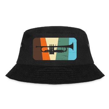 trumpet - Bucket Hat - black - Front - Lela (165cm)