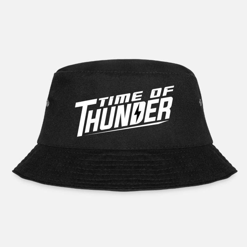 TIME OF THUNDER KLASSIK B&W - Bucket Hat - Schwarz