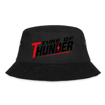 RED POWER - Bucket Hat - Schwarz - Vorne - Lela (165cm)