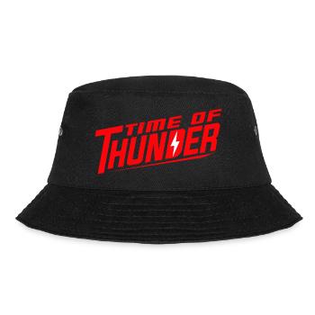 RED POWER - Bucket Hat - Schwarz - Vorne - Lela (165cm)