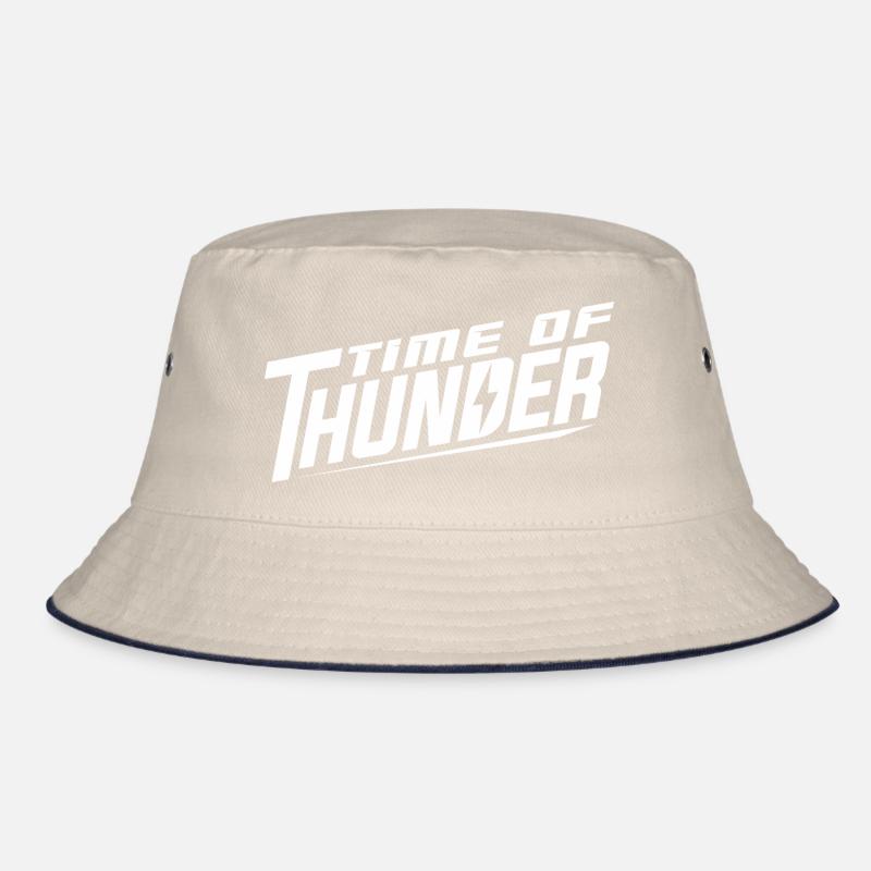 Time of Thunder CLASSIC B&W Bucket Hat