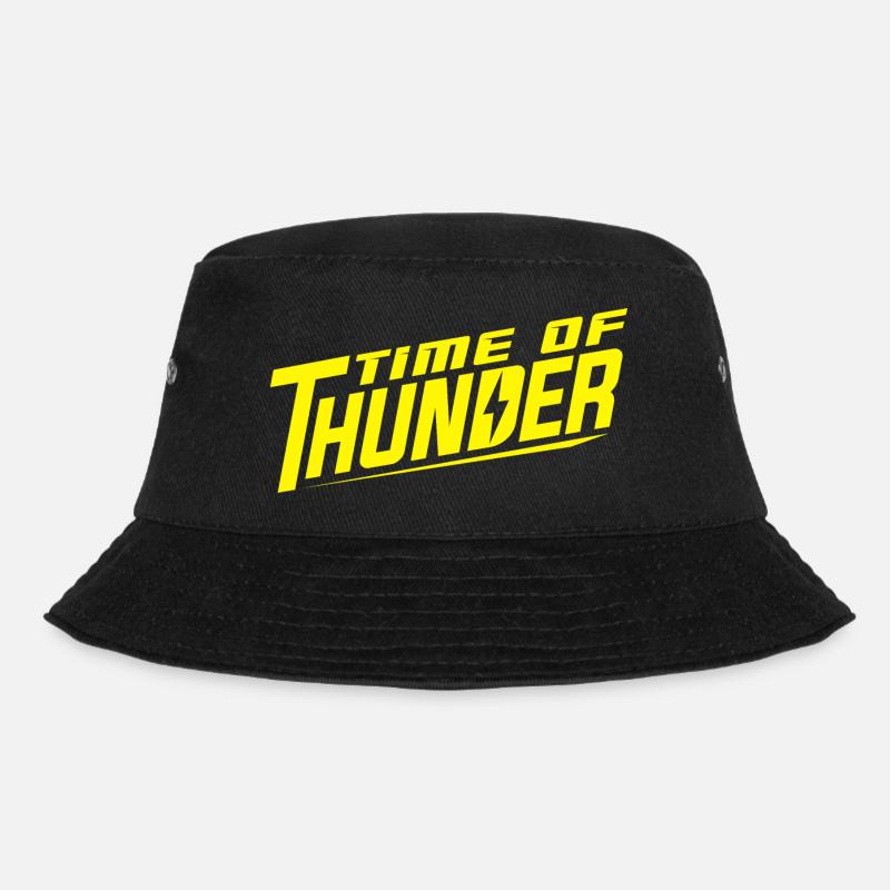 YELLOW POWER - Bucket Hat - Schwarz