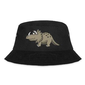 Dino 10 - Bucket Hat - black - Front - Lela (165cm)
