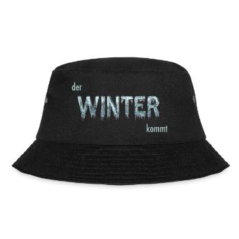 Winter - Bucket Hat - Schwarz - Vorne - Lela (165cm)