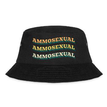 Ammosexueller Stolz Definition - Bucket Hat - Schwarz - Vorne - Lela (165cm)