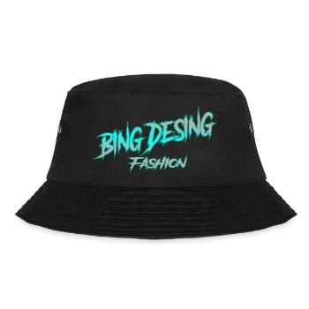 Bing Fashion Green - Bucket Hat - Schwarz - Vorne - Lela (165cm)