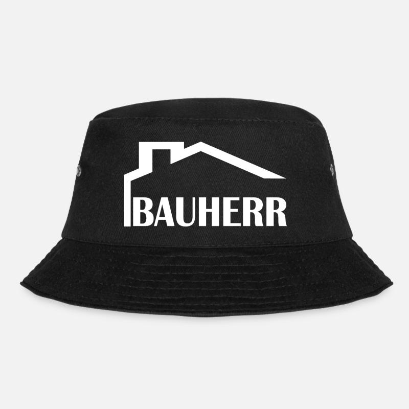 Bauherr 2w - Bucket Hat - Schwarz