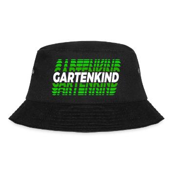 Gartenkind Design - Bucket Hat - Schwarz - Vorne - Lela (165cm)