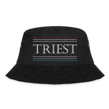 Triest - Bucket Hat - Schwarz - Vorne - Lela (165cm)