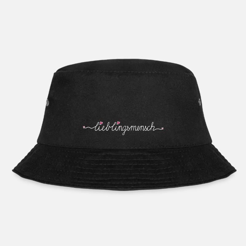 Lieblingsmensch - Bucket Hat - Schwarz