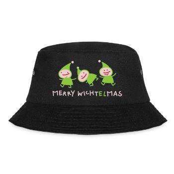 Elves Christmas (b) - Bucket Hat - black - Front - Lela (165cm)