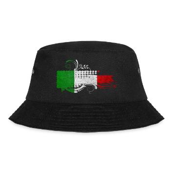 italy italian rome europe italia italija milan - Bucket Hat - black - Front - Lela (165cm)