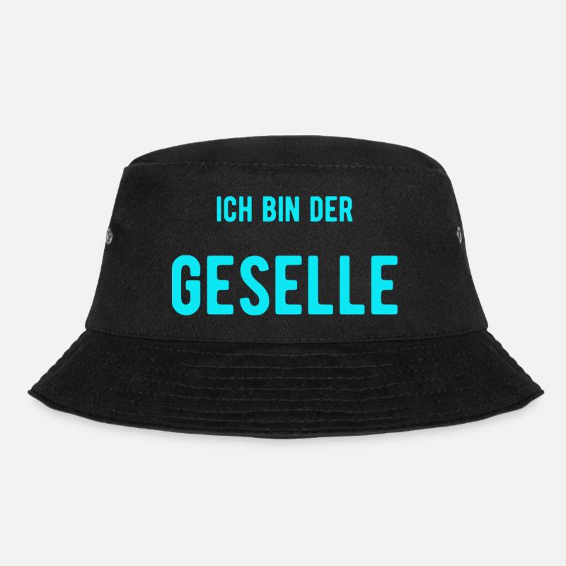 ich bin der Geselle - Bucket Hat - Schwarz