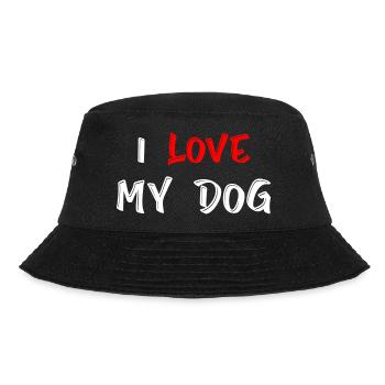 Hund Dog - Bucket Hat - black - Front - Lela (165cm)