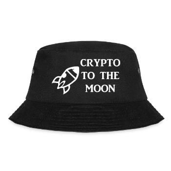 Bitcoin Trading Crypto Stocks - Bucket Hat - black - Front - Lela (165cm)