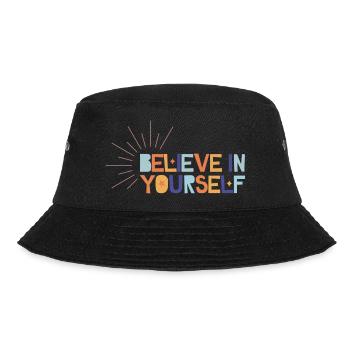 Believe In Yourself - Bucket Hat - black - Front - Lela (165cm)