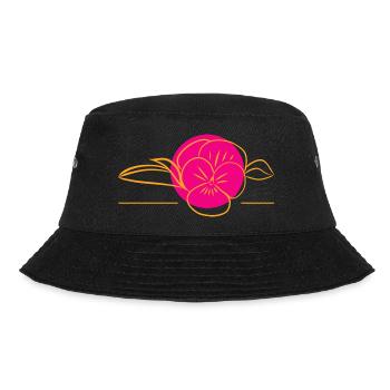 Flower Flower Plant - Bucket Hat - black - Front - Lela (165cm)
