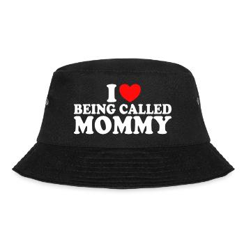 Cadeau Pour Mamans J'Adore Être Appelée Maman - Bob - noir - Devant - Lela (165cm)