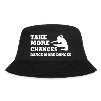 Dancing Dance Music - Bucket Hat - Schwarz - Vorne - Lela (165cm)