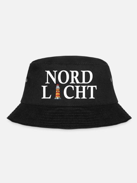 Nordlicht - Bucket Hat - Schwarz