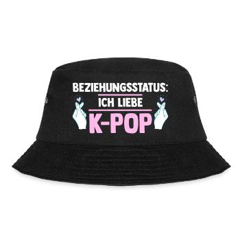 Korea Musik Beziehungsstatus Kpop - Bucket Hat - Schwarz - Vorne - Lela (165cm)