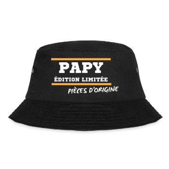 Humor Opa limitierte Auflage, Originalteile - Bucket Hat - Schwarz - Vorne - Lela (165cm)