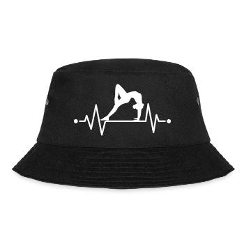 Gymnaste Heartbeat Line cadeau dames filles - Bob - noir - Devant - Lela (165cm)