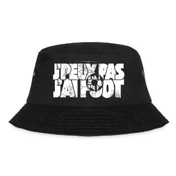 J'peux pas j'ai Foot - Bob - noir - Devant - Lela (165cm)
