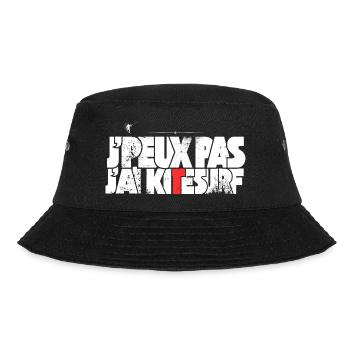 J'peux pas j'ai kitesurf - Bob - noir - Devant - Lela (165cm)