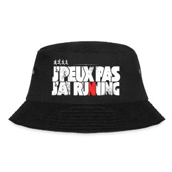 J'peux pas j'ai Running - Bob - noir - Devant - Lela (165cm)