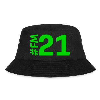 FM21-KARTON - Bucket Hat - Schwarz - Vorne - Lela (165cm)