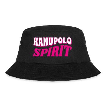 Kanupolo Spirit Slogan - Bucket Hat - Schwarz - Vorne - Lela (165cm)