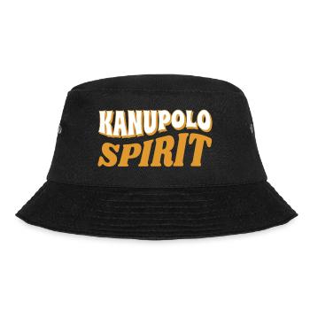 Kanupolo Spirit Slogan - Bucket Hat - Schwarz - Vorne - Lela (165cm)