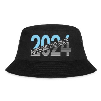 Toller Papa seit 2024 - Bucket Hat - Schwarz - Vorne - Lela (165cm)