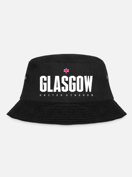Glasgow - Bucket Hat - Schwarz