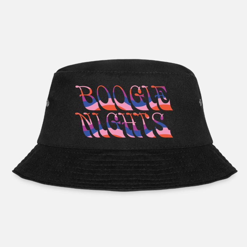Boogie Nights - Bucket Hat - black