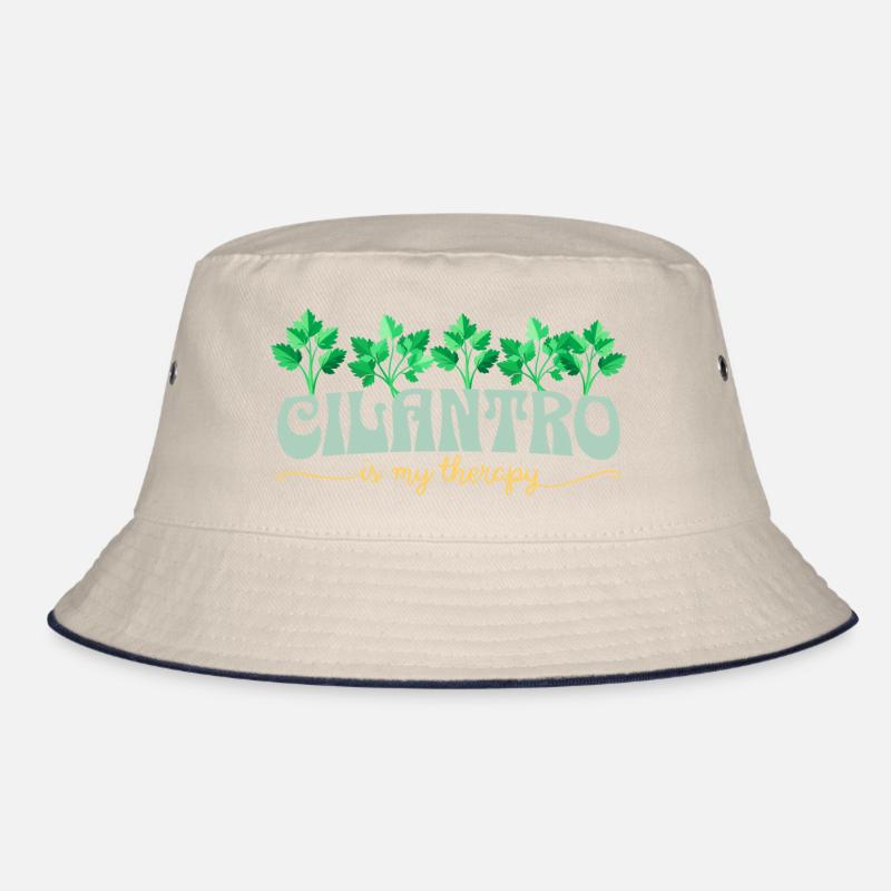 Cilantro is my therapy I love cilantro Bucket Hat