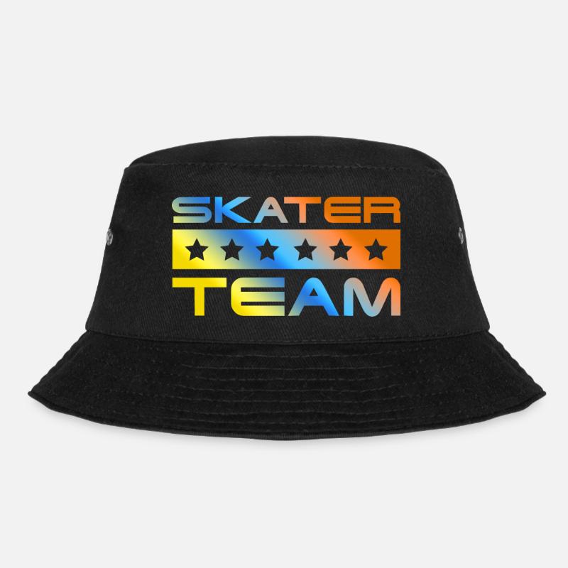 Patineur Crew Coloré - Bob - noir