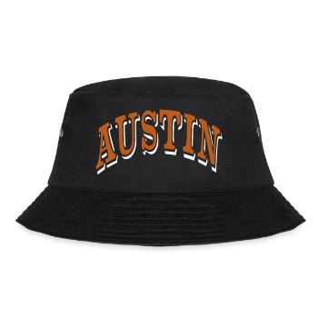 Austin - Bucket Hat - Schwarz - Vorne - Lela (165cm)