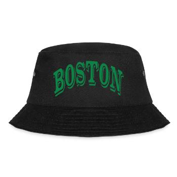 Boston - Bucket Hat - Schwarz - Vorne - Lela (165cm)